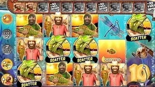 SUPER RARE DOUBLE HOOK HUGE WINS MAX BET BIG BASS vs BIG BASS SPLASH