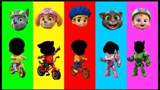 👀Wrong Eyes Challenge👥️PAW Patrol Zuma, Skay Coffin dance  New Episode DAME TU COSITA💃Funny Puzzle