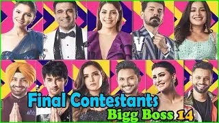 Bigg Boss 14 Contestants Final List | All Confirmed Contestants Of Bigg Boss 14 | Latest Episode