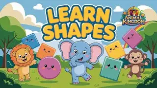 Fun Shapes Adventure with funny pictures | preschool shapes learning !