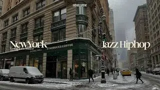 NYC JAZZ HIPHOP | 90s SOUL BOOM BAP | Walk / background / work / relax / study | STAR BUCKS