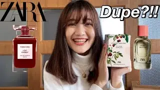 Dupe Tom Ford Lost Cherry ??? | ZARA CHERRY SMOOTHIE eau de parfum | Fragrances on Wednesday 🎐