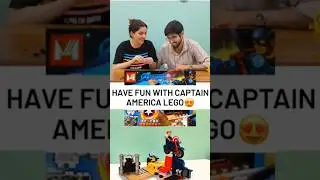 Have fun with captain america😍🔥 #lego #challenge #funny #captainamerica #captainamericalego