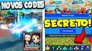 *SECRETO* TODOS OS NOVOS CODES DEMON TYCOON ROBLOX | DEMON TYCOON CODES 2021