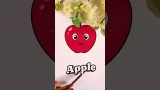 A for Apple 🍎 | Learn Alphabet with Spelling | ABC for Kids #shorts