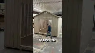Time lapse of 14 hour shed build! 😮👏  -  🎥 theshedguymi