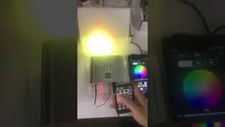 10W RGBW app machine