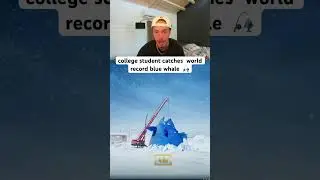 he caught the biggest fish in the game 😱 #icefishing #kickstreaming