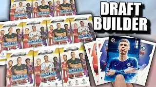 ABSOLUTE CHAOS!! MATCH ATTAX 2025/26 Draft Builder Pack Opening | Building Our Dream Team