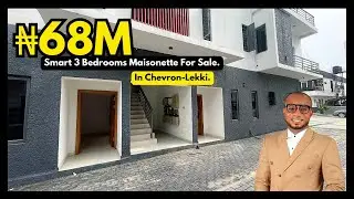 House For Sale in Lagos Nigeria Cheap 3 Bedrooms Masionnte Chevron Lekki