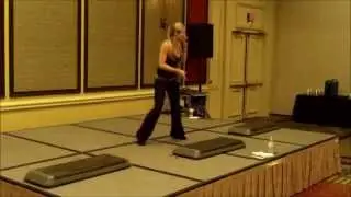 BOOTY KICKING STEP w Janis Saffell DCAC 2013