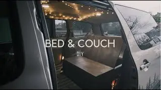 DIY Bed Frame in a Minivan!