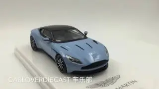 TSM Model 1:43 Aston Martin DB11 Frosted Glass Blue (TSM430102)