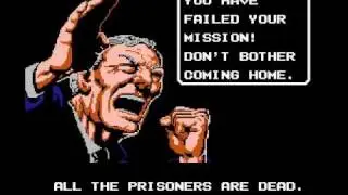 NES Operation Wolf (worst) ending (4 of 4)