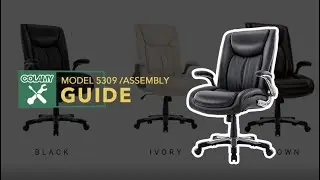COLAMY Office Chair 5309 Assembly Guide 2022