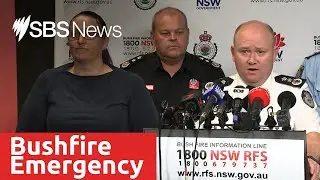 Bushfire in Sydney's upper north shore