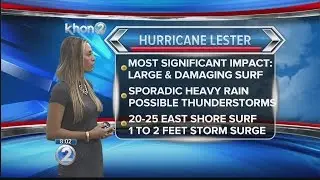8 a.m. Hurricane Lester update