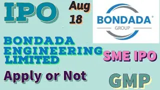Bondada Engineering Limited SME ipo/ipo Bondada Engineering Limited