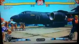 Super Street Fighter 4 Ken (SHiMzFox) vs Adon-Ultra Combo Finish 2X