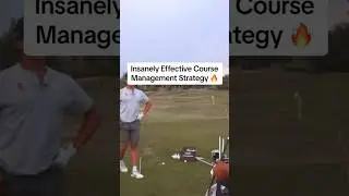 Insanely Effective Course Management Strategy🔥#GolfTips #GolfStrategy #CourseManagement #MentalGame