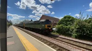 D1935 & 47614 thundering through a hot Attleborough | 8th July 2022
