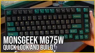 Monsgeek MG75W Build w/ Akko Haze Pink Switches | This Barebones Kit Is Just $30!