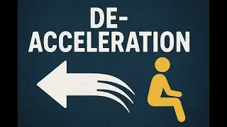 What is Deceleration? | De-Acceleration Explained with Real Life Examples | Motion