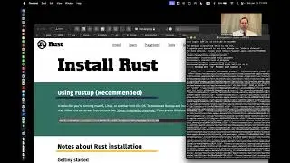 Installing Rust on a Mac