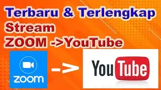 Tutorial cara live stream zoom ke youtube