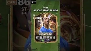 86 Joao Pedro Review in EA FC 26, his dribbling is so smooth 😳 #shorts #short #fc26 #eafc26 #sbc
