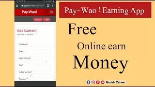 How to earn money from Paywao || Online earning