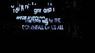 A Day To Remember - The Downfall of Us All ( Lyrics.)