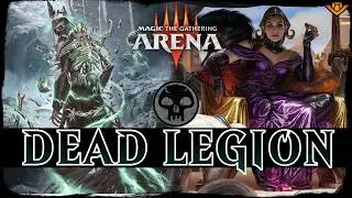 GISA'S UNDEAD ARMY | MTG Arena - Mono Black Zombie Skeleton Gisa Commander MH3 Brawl Deck