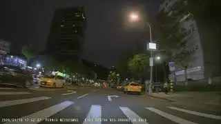 Pernis MZ2023WGS 三錄機車行車記錄器 前鏡頭 夜間道路