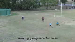 Rugby League Fitness 10 m repeat effort sprints 
