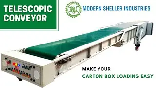 MODERN - Telescopic Conveyor - Hydraulic - Container Loading
