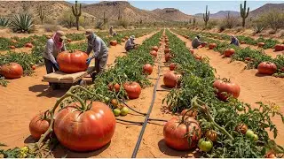 Impactante Intentaron cultivar tomates en el desierto  Los resultados te sorprenderán