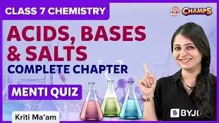 Acids, Bases And Salts | Practice Session | Class 7 | Science | BYJU'S