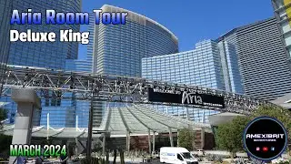 Aria Hotel & Casino - Las Vegas - Deluxe King Room Tour - March 2024