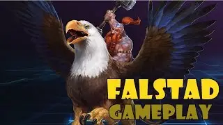 Heroes of the Storm Falstad Gameplay