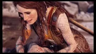 God of War Kratos SALVA  a Freya de Baldur!!