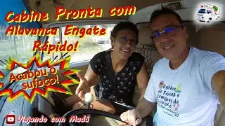 ✅ Finalizamos a Cabine da Kombi Madá! E Ainda Instalamos o Engate Rápido! 🚐⚙️ #kombihome