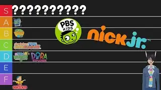 NICK JR./PBS KIDS THEME SONGS TIER LIST