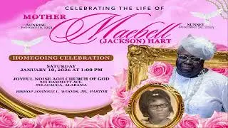 Celebration of Life | Mother Maebell Jackson-Hart