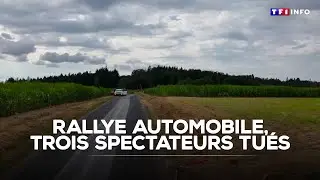 Rallye automobile dans le Puy-de-Dôme, trois spectateurs tués après une sortie de route｜TF1 INFO