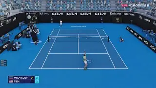 🇷🇺 Medvedev x Tien 🇺🇸 || AO 2026 in Tennis Elbow 4 👀🔥