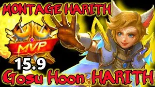 HARITH MONTAGE!! Top Global Harith by Gosu Hoon USA No.1 Harith | Mobile Legends