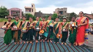 Jhimma Fugadi function 2025,इयत्ता ४ थी ,विद्या मंदिर परिते नंबर. १