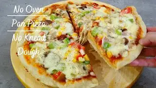 Homemade Pizza | No Knead Pizza Dough