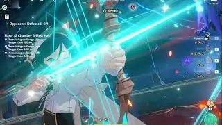 6.2 Spiral Abyss: Hexerei Venti and Durin Buff! | Genshin Impact